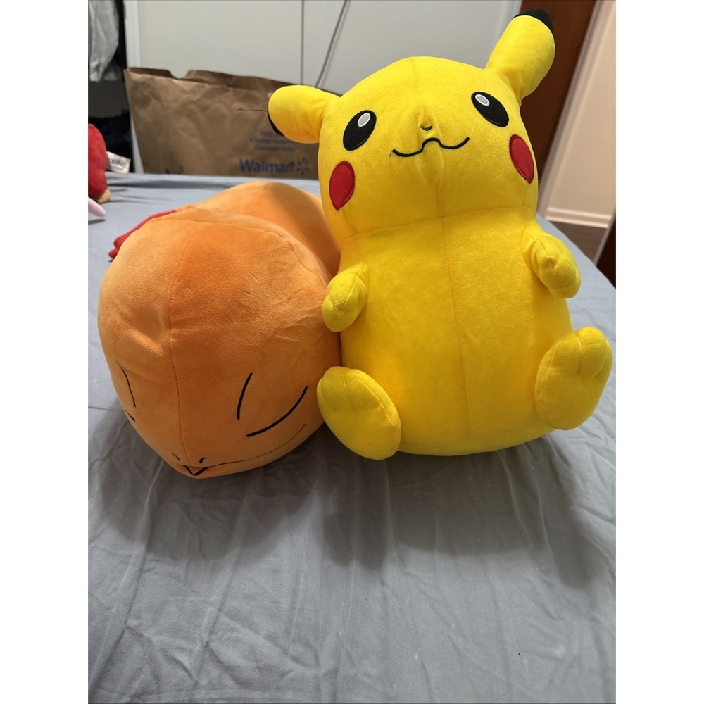 Pokemon Pikachu And Charmander Bundle Plush